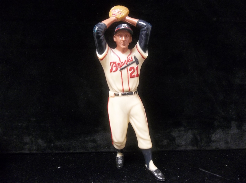 Late 50’s/Early 60’s- Hartland Baseball Statue- Warren Spahn, Braves