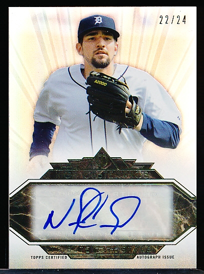 2014 Topps Tribute Bb- Tribute to the Stars Autographs- #TSA-NC1 Nick Castellanos, Tigers- #22/24