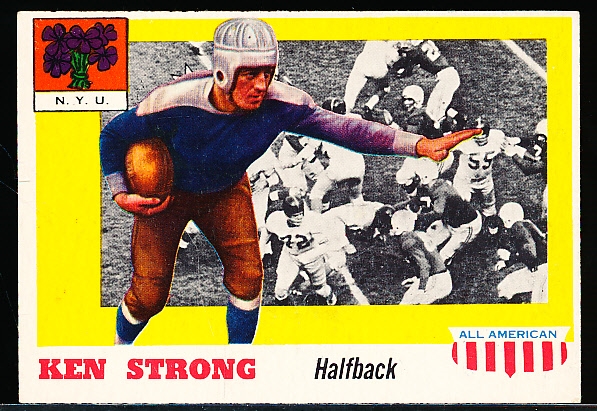 Lot Detail Topps All American Football Ken Strong Nyu