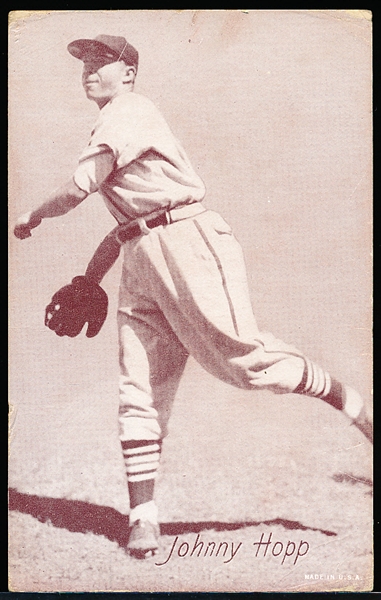 1947-66 Baseball Exhibit- Johnny Hopp