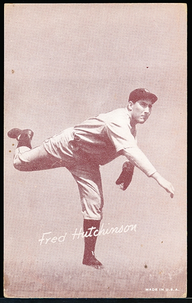 1947-66 Baseball Exhibit- Fred Hutchinson