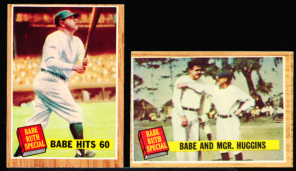 Lot Detail Topps Bb Diff Babe Ruth Specials Green Tints