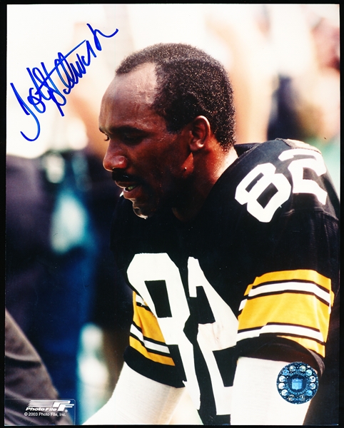 Autographed John Stallworth Pittsburgh Steelers NFL Color 8” x 10” Photo