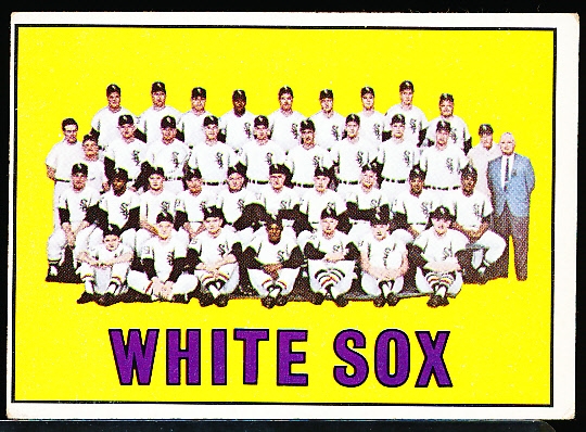 1967 Topps Bb- #573 Chicago White Sox- Hi# 