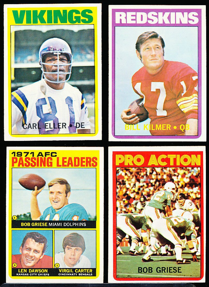 Lot Detail 1972 Topps Football 75 Diff