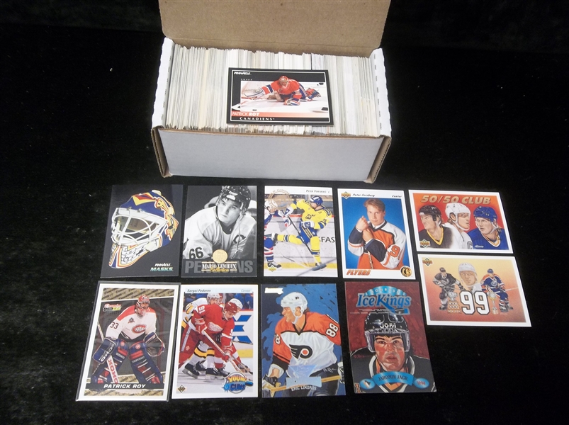 Lot Detail Hockey Star Card Lot 350 Stars Mostly 1990s Thru Early