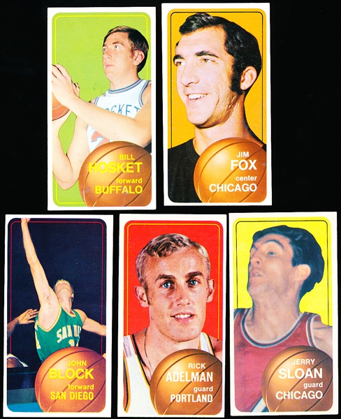 1970- 71 Topps Bask- 10 Diff
