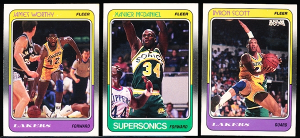 1988-89 Fleer Basketball- 55 Asst
