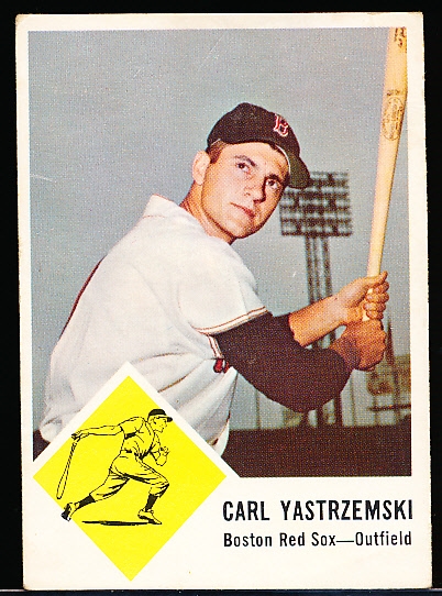 Lot Detail Fleer Baseball Carl Yastrzemski Red Sox