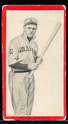 1910 T210 Old Mill Baseball (Series 7)- E. Carolina League- Kaiser, Goldsboro