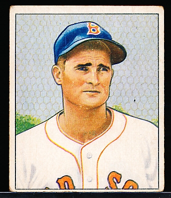 1950 Bowman Bb- #43 Bobby Doerr, Red Sox