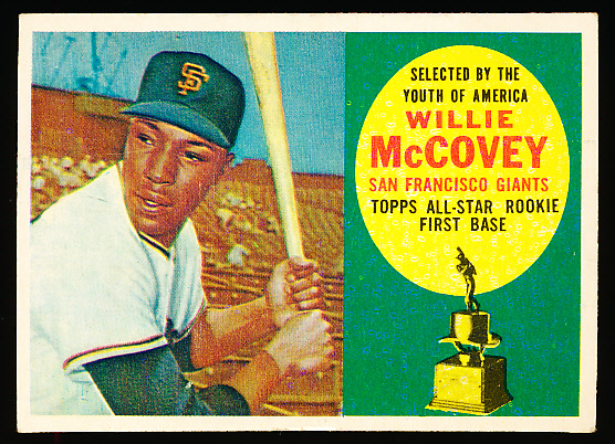 Lot Detail 1960 Topps Bb 316 Willie McCovey RC