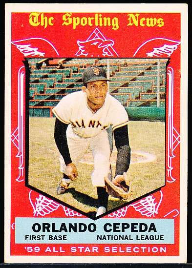 Lot Detail Topps Baseball Orlando Cepeda As Hi Variation