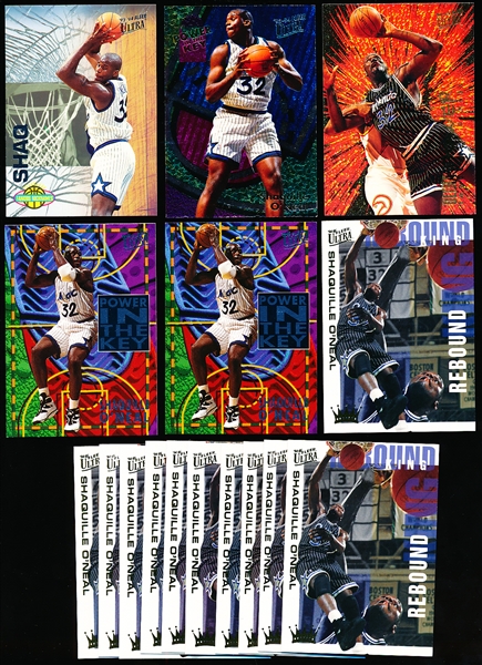 Lot Detail Shaquille ONeal Basketball Inserts 16 Asst