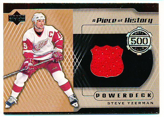 Lot Detail Upper Deck Hockey Goal Club Sy Steve