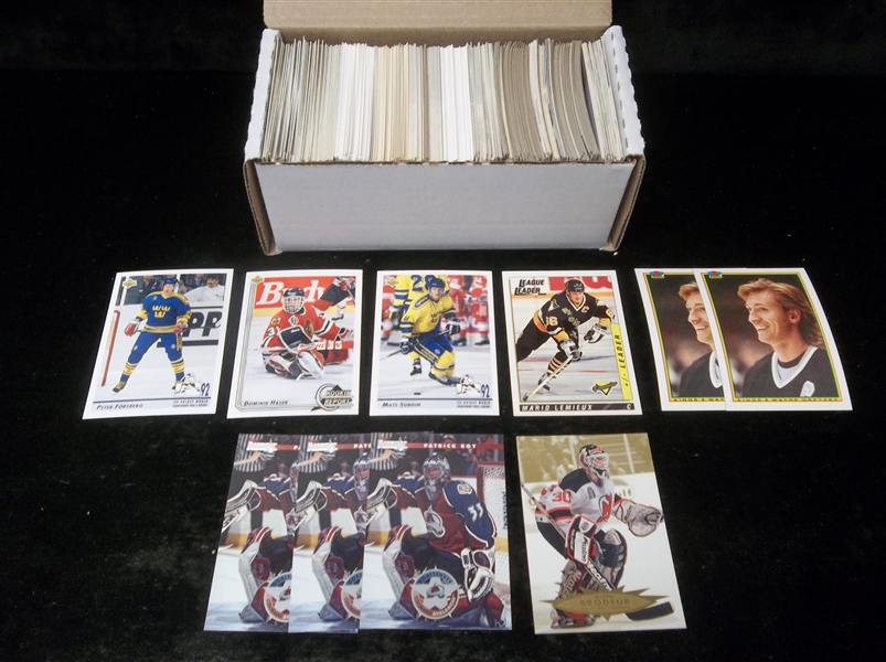 Lot Detail Hockey Star Card Lot Stars Mostly Mid S