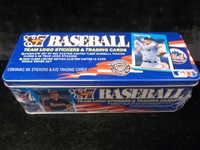 1987 Fleer Glossy Tin Baseball Factory Sealed Set of 672- Set #92,915
