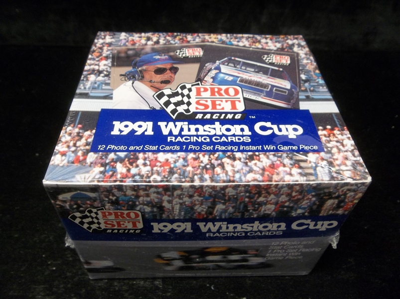 1991 Pro Set Racing- One Unopened Wax Box