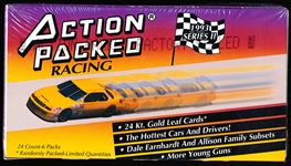 1993 Action Packed NASCAR- 1 Unopened Factory Sealed Series 2 Box