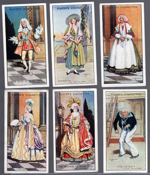 1927 John Player “Gilbert and Sullivan 2nd Series” Non-Sports- 1 Complete Set of 50 Cards