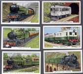 1937 Gallaher Ltd. “Trains of the World” Non-Sports- 1 Complete Set of 48 Cards