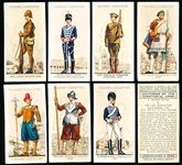 1939 John Player “Uniforms of the Territorial Army” Non-Sports- 1 Complete Set of 50 Cards