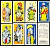 1961 Cadet Sweets “Arms and Armour” Non-Sports- 1 Complete Set of 25 Cards