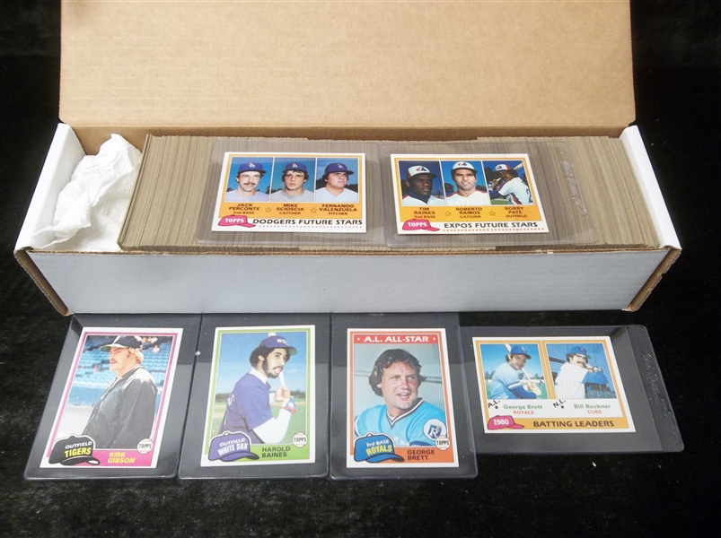 1981 Topps Bsbl.- 1 Complete Set of 726 Cards