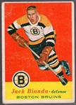 1957-58 Topps Hockey #2 Jack Bionda