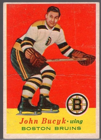 1957-58 Topps Hockey #10 Johnny Bucyk RC