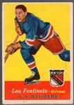1957-58 Topps Hockey #64 Lou Fontinato RC