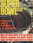 1971 Cord Sports Super Bowl 1971 Special Report Magazine
