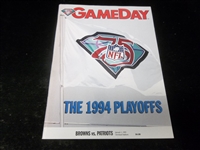 1/1/95 New England Patriots @ Cleveland Browns AFC Wild-Card Playoff Game- Last Home Playoff Game of the “Old” Browns