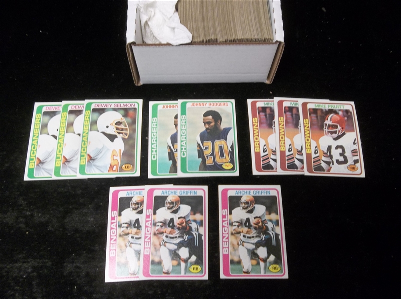 1978 Topps Fb- 200 Assorted