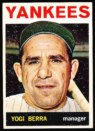 Lot Detail 1964 Topps Baseball 21 Yogi Berra Yankees