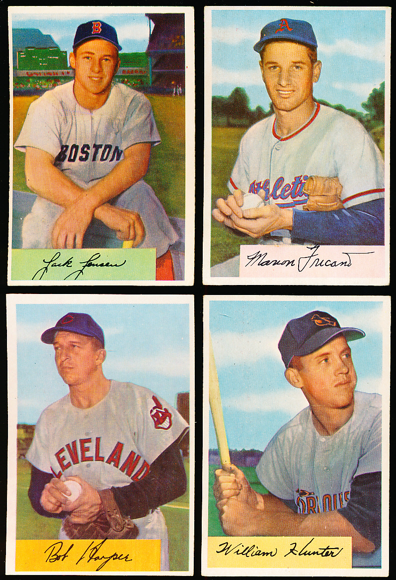 Lot Detail 1954 Bowman Bb 4 Diff