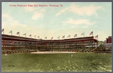 Pre-Linen MLB Postcard- Forbes Field and Base Ball Stadium, Pittsburg, Pa. #24778