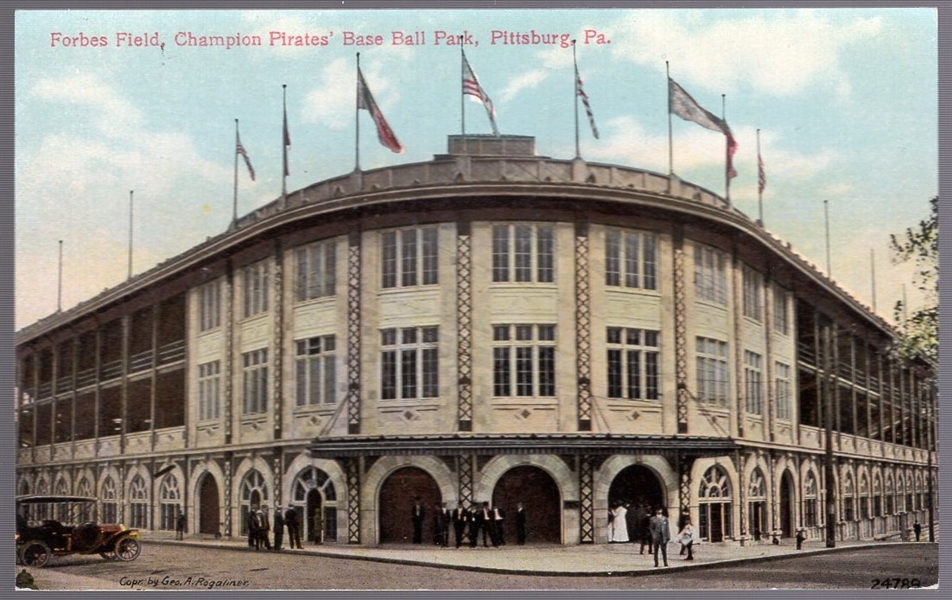 Pre-Linen MLB Postcard- Forbes Field, Champion Pirates’ Base Ball Park Pittsburgh, Pa. #24789