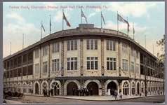 Pre-Linen MLB Postcard- Forbes Field, Champion Pirates’ Base Ball Park Pittsburgh, Pa. #24789