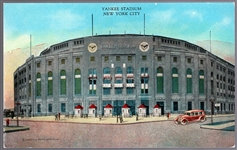 Pre-Linen MLB Postcard- Yankee Stadium New York City #16
