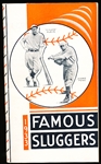 1933 Louisville Slugger Famous Sluggers- Jimmie Foxx and Chuck Klein Cover