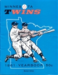 1961 Minnesota Twins MLB Yearbook (Revised Edition)