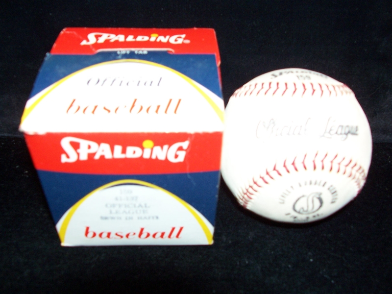 1960’s Spalding Official League Baseball #159 in Original Box