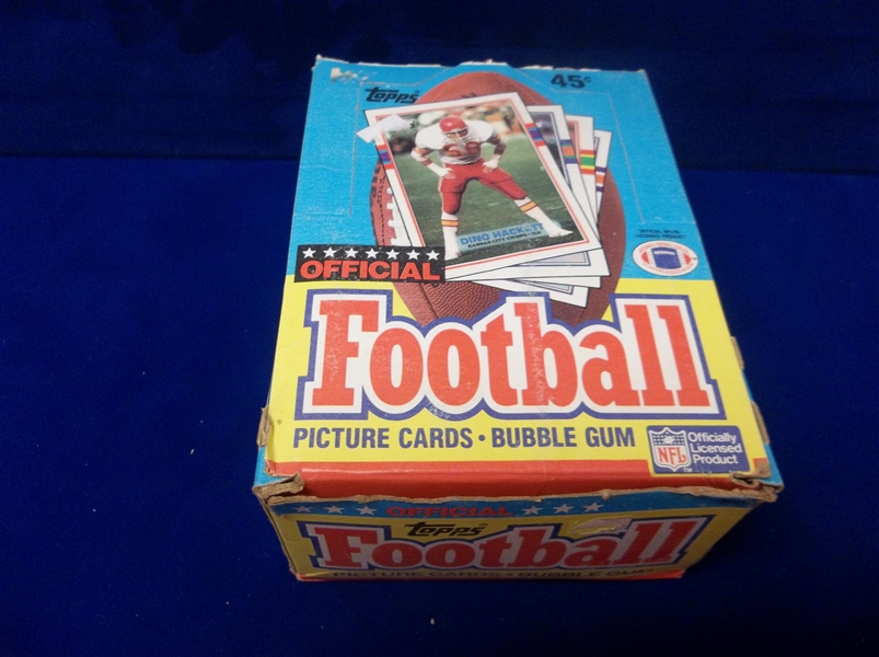 1989 Topps Ftbl.- 1 Unopened Wax Box 