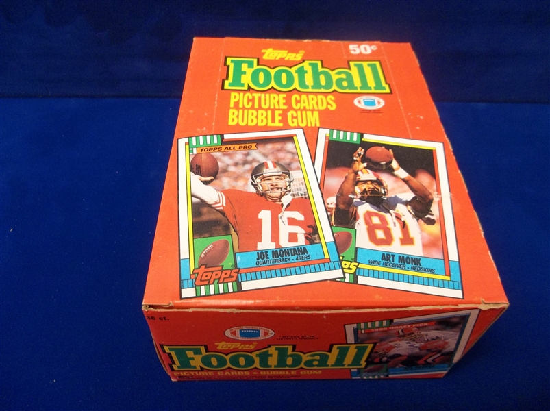 1990 Topps Ftbl.- 1 Unopened Wax Box