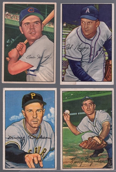 1952 Bowman Bb- 4 Diff