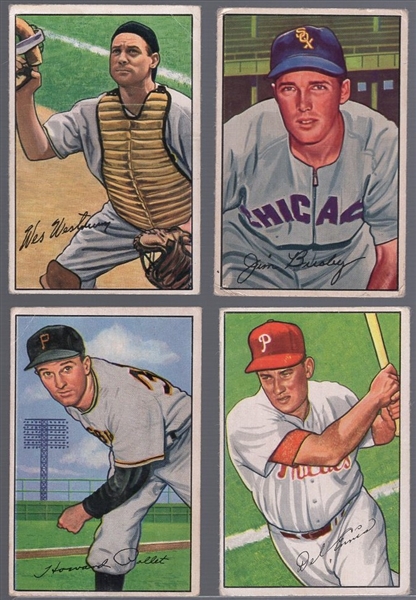 1952 Bowman Bb- 4 Diff