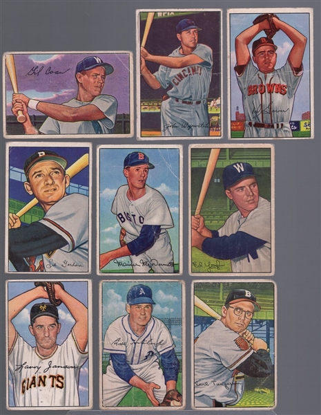 1952 Bowman Bb- 9 Diff