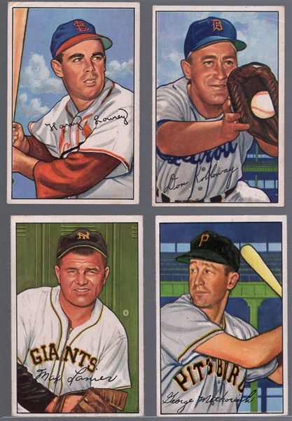 1952 Bowman Bb- 4 Diff