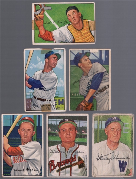 1952 Bowman Bb- 4 Diff